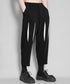 Two-tone Cropped Pants